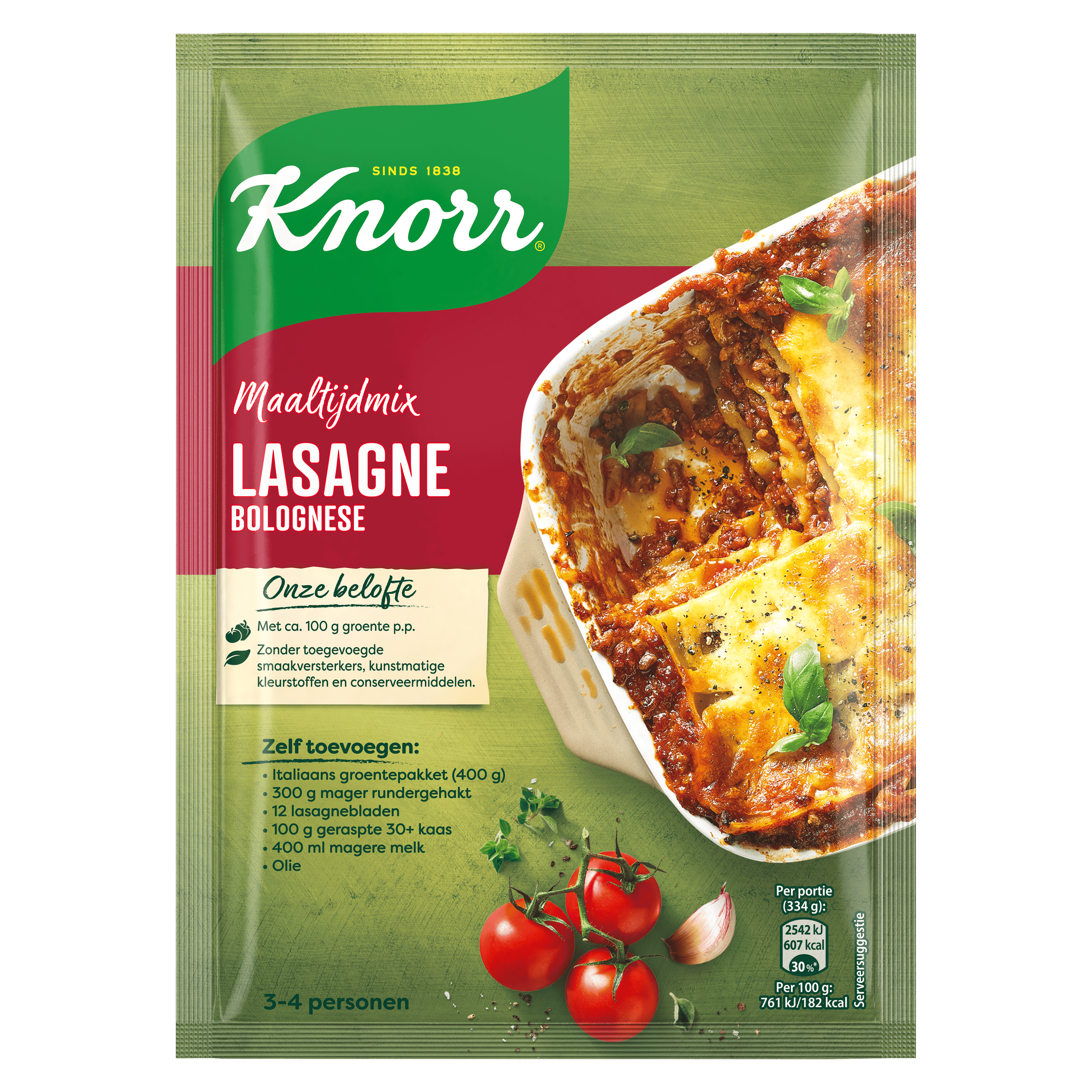 Knorr Maaltijdmix lasagne bolognese