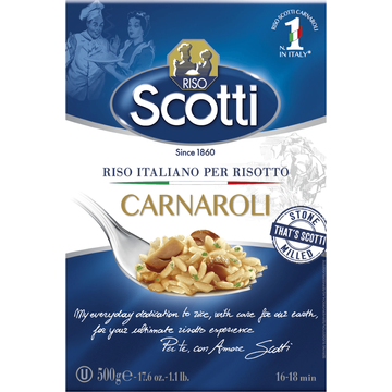 Riso Scotti Carnaroli risotto rijst 500g