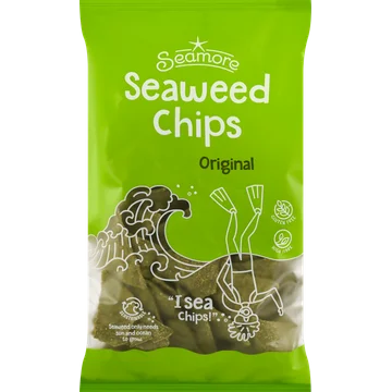 Seamore Seaweed Chips Original 135 g