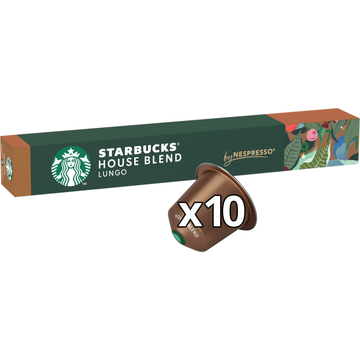 Starbucks by Nespresso House Blend Lungo 10 Capsules 52 g