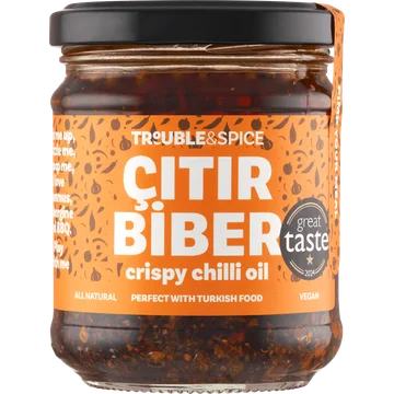 Trouble & Spice Çitir Biber Crispy Chilli Oil 180 g