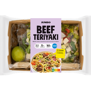 Jumbo Beef Teriyaki Verspakket 2-3 Personen