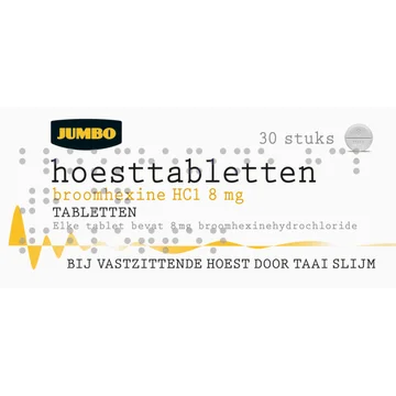 Jumbo Broomhexine 8Mg Tabl 30st