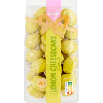 Jumbo Paaseitjes Wit Lemon Cheesecake Gevuld 200 g
