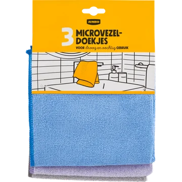 Jumbo Microvezeldoekjes 3 Stuks