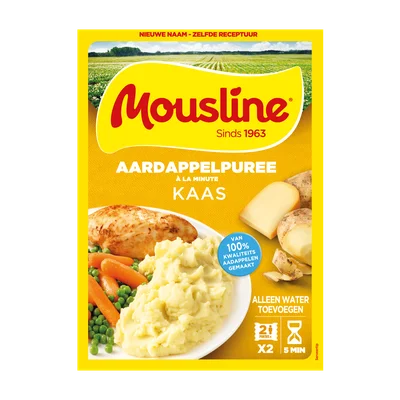 Mousline Aardappelpuree kaas