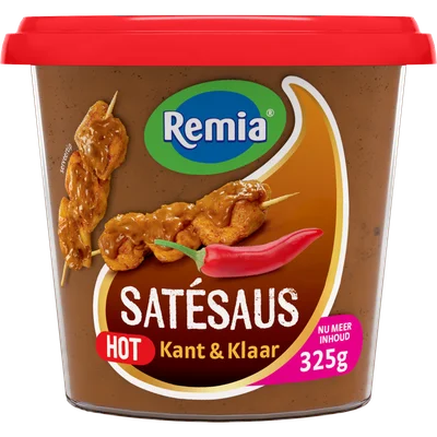 Remia Satésaus hot kant en klaar