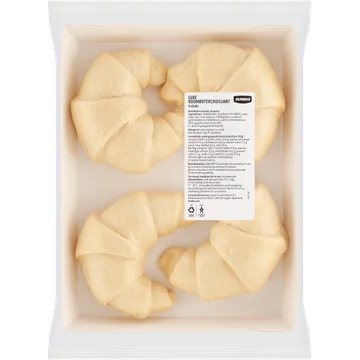 Jumbo - Diepvries luxe roombotercroissants - 4 Stuks