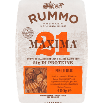 Rummo Maxima 21 Fusilli Nº48 400 g