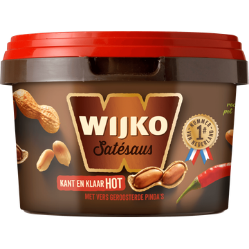 Wijko Satésaus kant en klaar hot