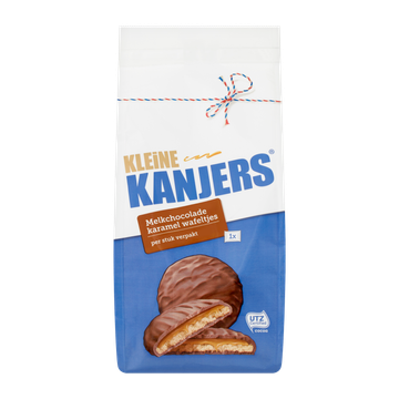 Kanjers Kleine Melkchocolade Karamel Wafeltjes 161 g
