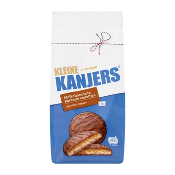 Kanjers Kleine Melkchocolade Karamel Wafeltjes 161 g