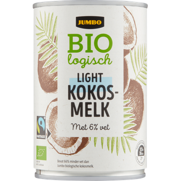 Jumbo Biologisch Light Kokosmelk 400ML