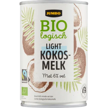 Jumbo Biologisch Light Kokosmelk 400ML