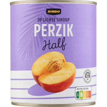 Jumbo Perzik op Lichte Siroop Half 820 g