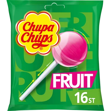 Chupa Chups Fruit 16 stuks 