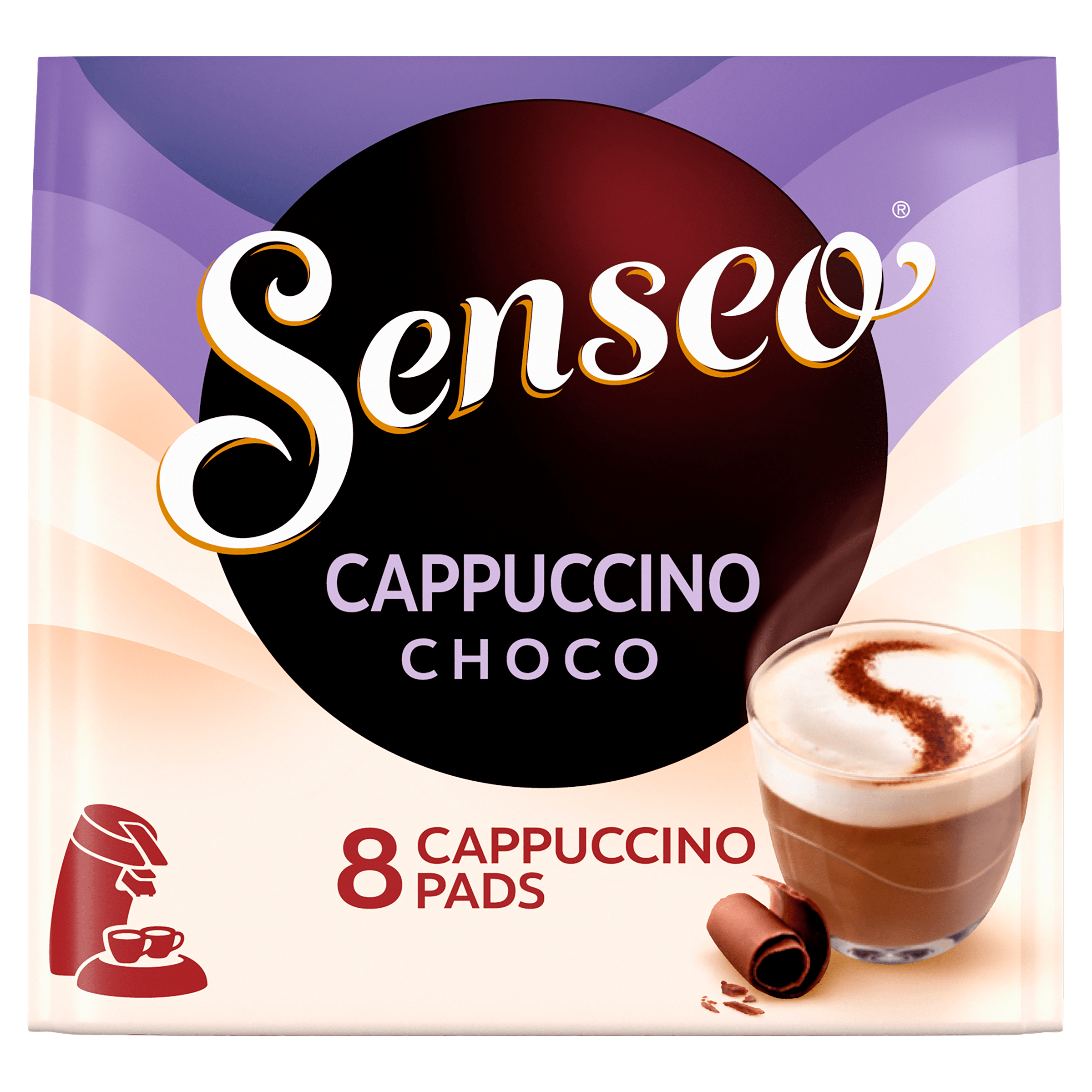 Senseo Cappuccino Choco Koffiepads 8 Stuks