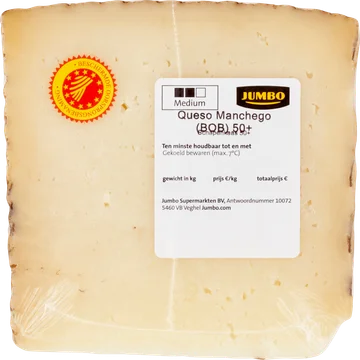 Jumbo Queso Manchego (BOB) Schapenkaas 50+ ca. 185 g