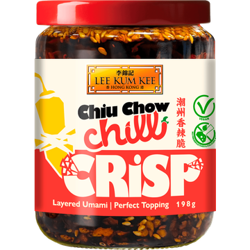Lee Kum Kee Chiu Chow Crispy Chilli Olie 198g