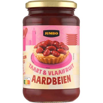 Jumbo Taart & Vlaaifruit Aardbeien 560 g