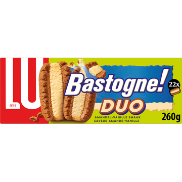 LU Bastogne Duo Koek Amandel & Vanille 260 g