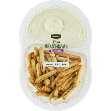 Jumbo Duo Heks'nkaas Origineel met Grissini 140 g