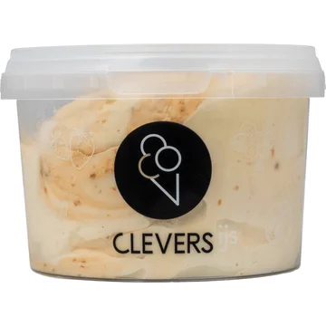 Clevers IJs Vanille Karamelzeezout 500ML