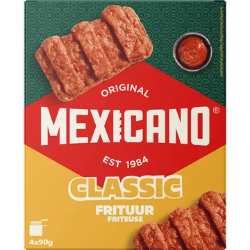 Mexicano Classic voor in de Frituur 4x90g