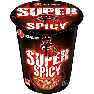 Nongshim Shin Red Super Spicy Cup 68 g