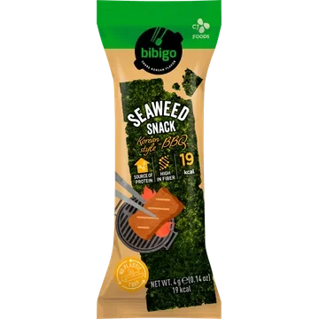 Bibigo Zeewiersnack BBQ 4g