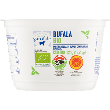 Fattorie Garofalo Bufala Bio Mozzarella 345 g