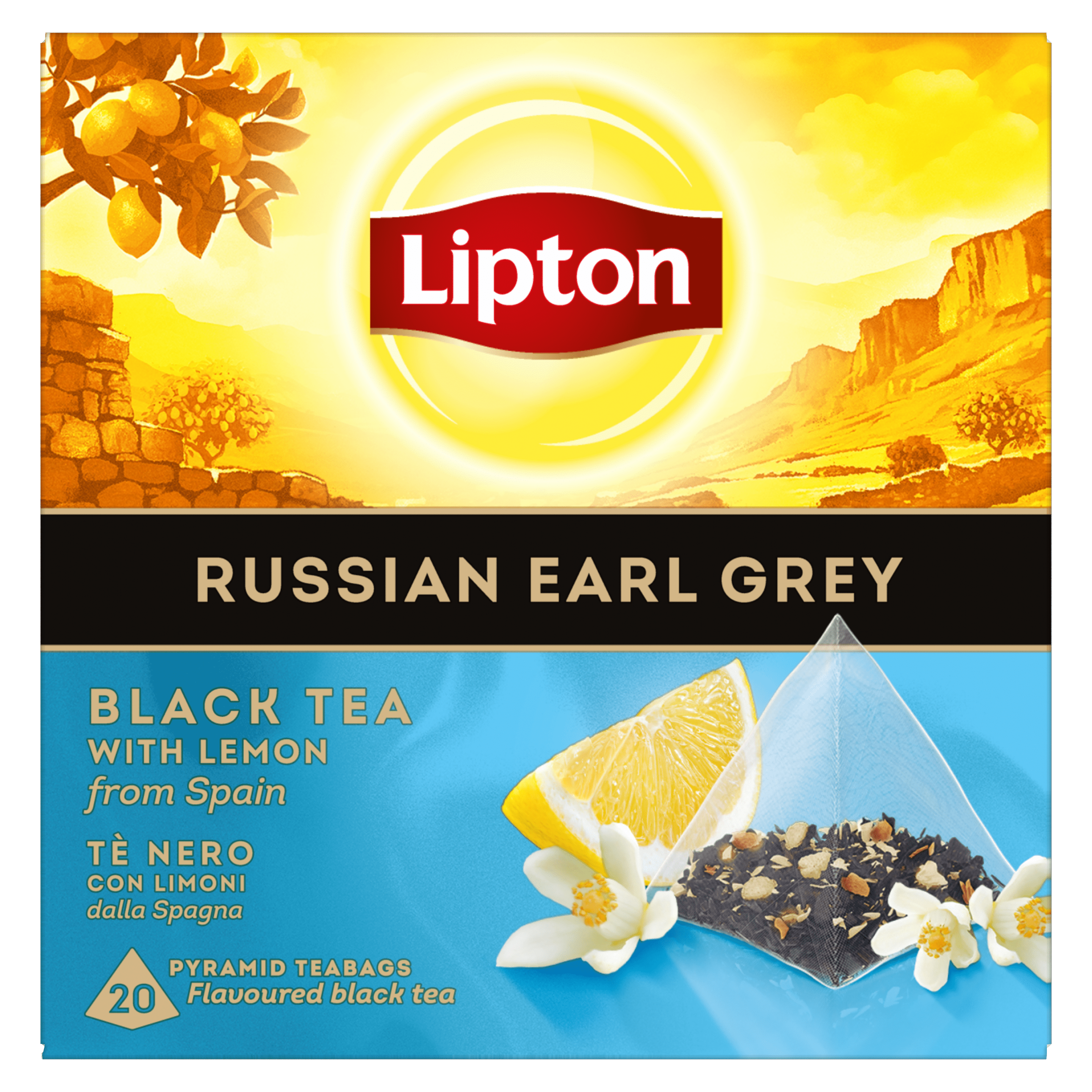 Lipton Zwarte Thee Russian Earl Grey