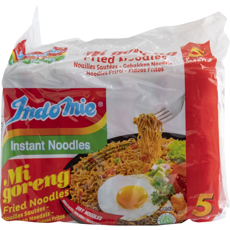 Indo mie Noodles mi goreng 5-pack