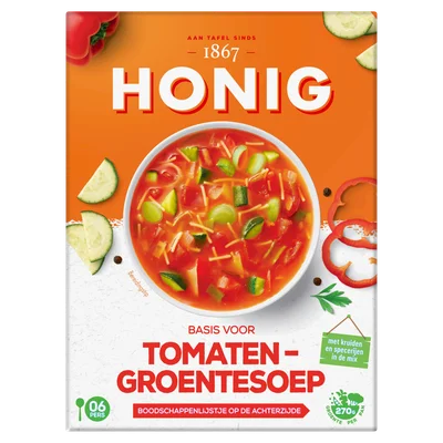Honig Basis voor tomaten-groentesoep