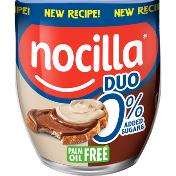 Hazelnootpasta Duo 0% toegevoegde suiker