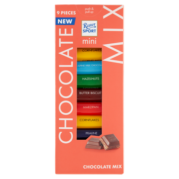 Ritter Sport Mini Chocolate Mix 9 x 16,67 g