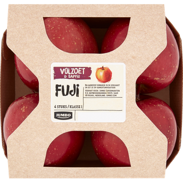 Jumbo Fuji Appels 4 Stuks