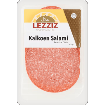 Lezziz Kalkoen Salami 100 g