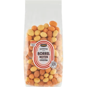 Jumbo Gezouten Borrelnoten Cocktail 275 g