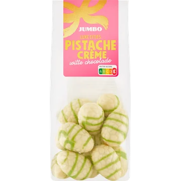 Jumbo Luxe Paaseitjes Pistache Crème Witte Chocolade 150 g
