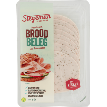 Stegeman Vegetarisch Broodbeleg met Tuinkruiden 100 g
