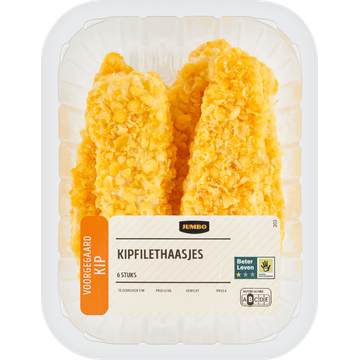 Jumbo Kipfilethaasjes Voorgegaard 6 Stuks