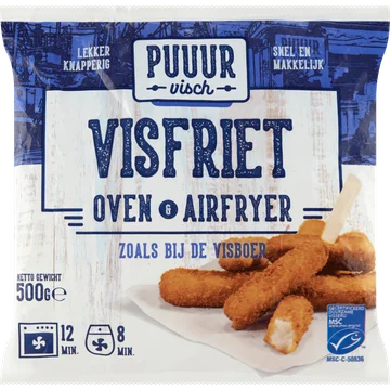 Puuur Visch Visfriet Oven & Airfryer 500 g