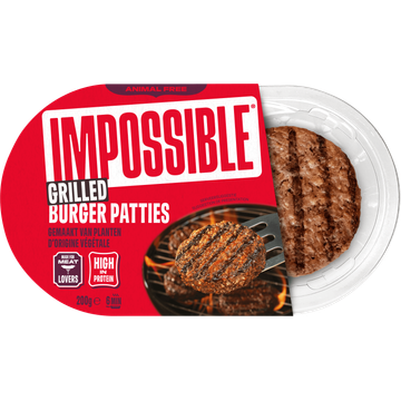 Impossible Grilled Burger Patties 200 g