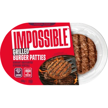 Impossible Grilled Burger Patties 200 g
