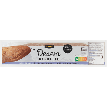 Jumbo - Desem Baguette - Meergranen - 250g