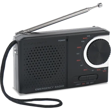 Caliber Noodradio met Lamp 1 Stuk