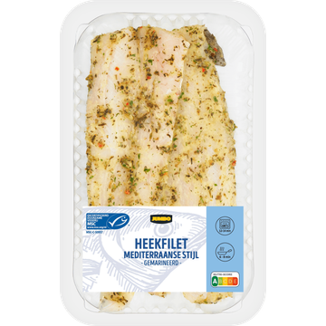 Jumbo Heekfilet Mediterraanse Stijl Gemarineerd 210 g