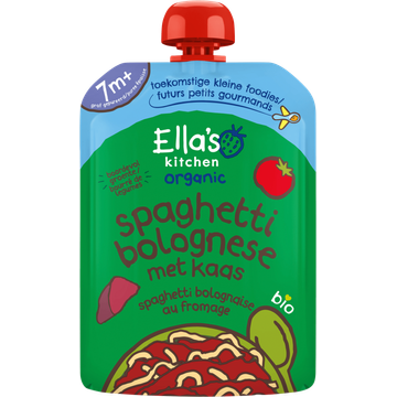 Ella's Kitchen Organic Spaghetti Bolognese met Kaas 7+ Maanden 130 g