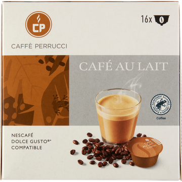 Caffè Perrucci Café au Lait 16 x 10 g